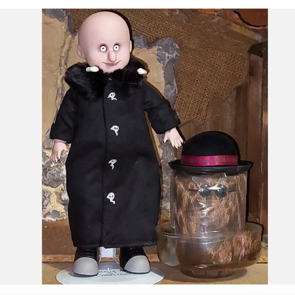 Living Dead Dolls The Addams Family Uncle Fester & Cousin It